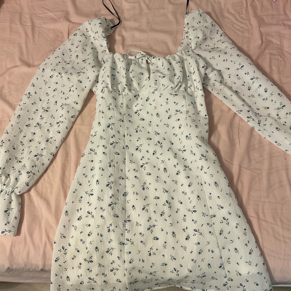 Floral Long Sleeve Dress